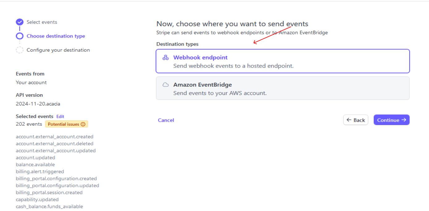 Webhook Endpoint